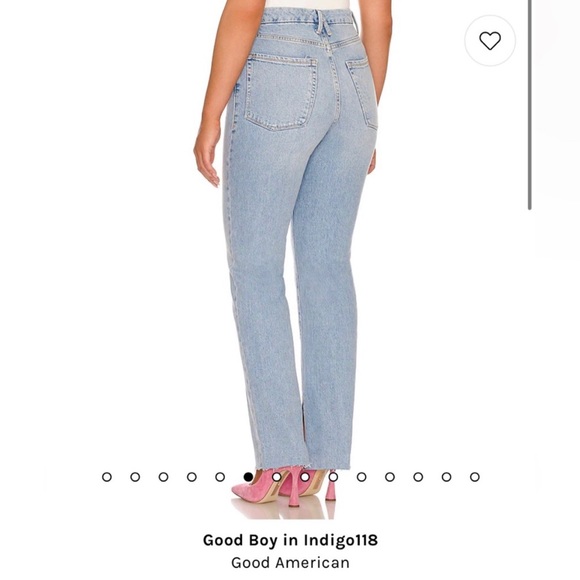 Good American Denim - Good American Good Boy Jean indigo 118